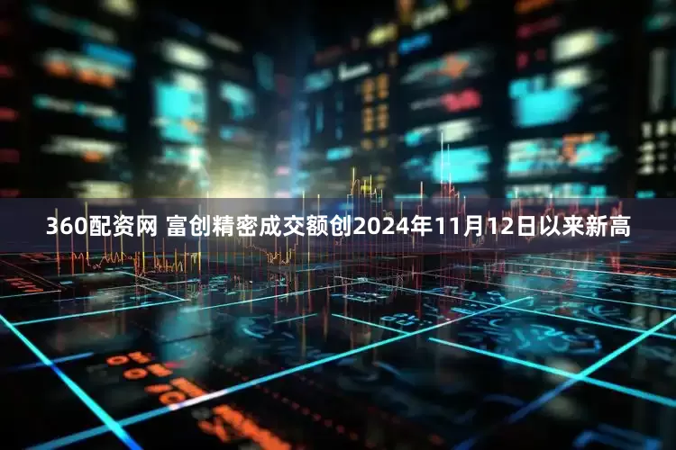 360配资网 富创精密成交额创2024年11月12日以来新高